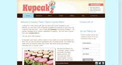 Desktop Screenshot of kupcakzbakery.com